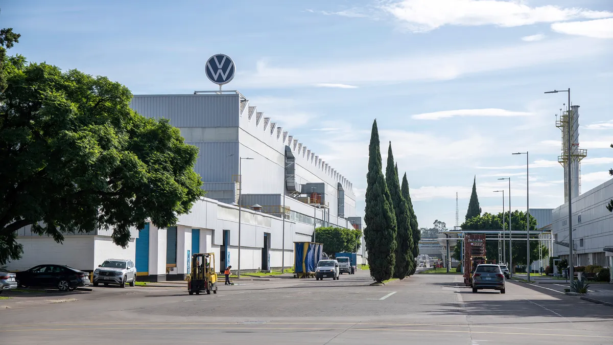 Volkswagen's factory in Puebla, Mexico